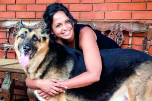 Radhika and pet Richard Parker