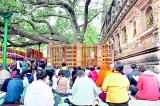 Setting foot on sacred soil on Navam Poya day