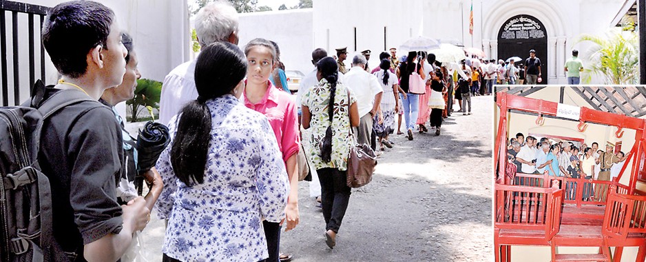 Freedom to enter Bogambara prison