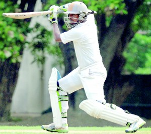 Rumesh Buddhika hit a career best knock  - Pic by Amila Gamage