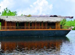 Sri Lanka’s first houseboat in the Bentota waters