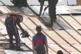 Heat-shields for soldiers on roof