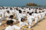 Karate training session by International  Instructors at Matara