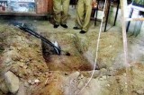 Terror of a wife whose grave was dug in her own living room