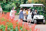 Hop in for a ride through Pera Gardens