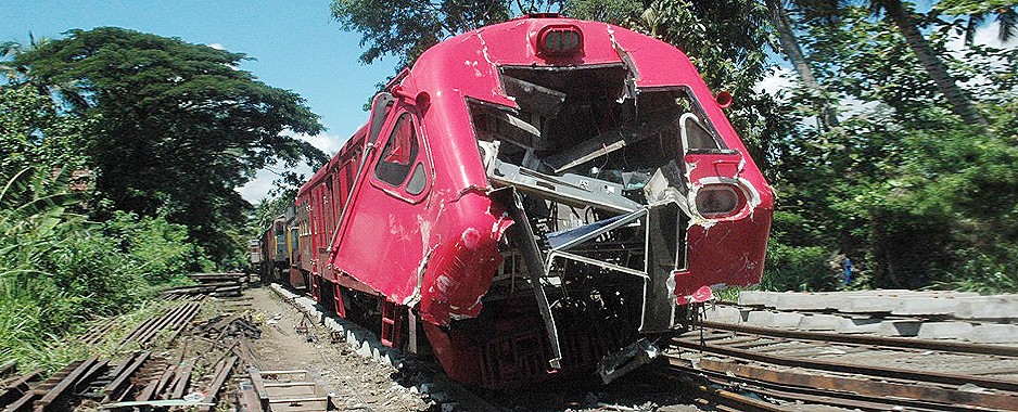 Potuhera: Railway safety measures on shaky track