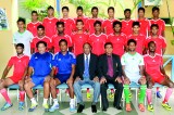 Sujan Perera leads Sri Lanka under 23 football team to Palestine