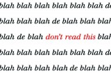 Who, What, Why: When did we start saying ‘blah, blah, blah’?