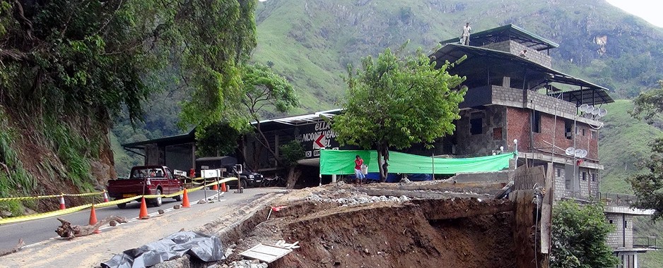 Officials helpless as landslide danger grows