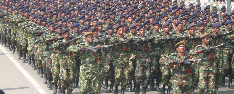 Military parade in Matara to mark victory over terrorism