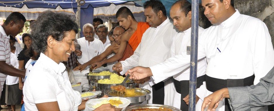 Sri Lanka aglow in Poson Poya celebrations