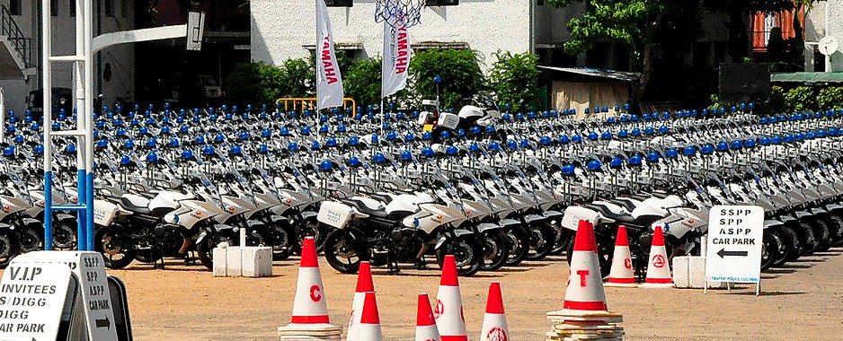 Traffic cops get hi-tech bikes