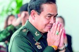 Thai coup leader denies conspiracy with protesters