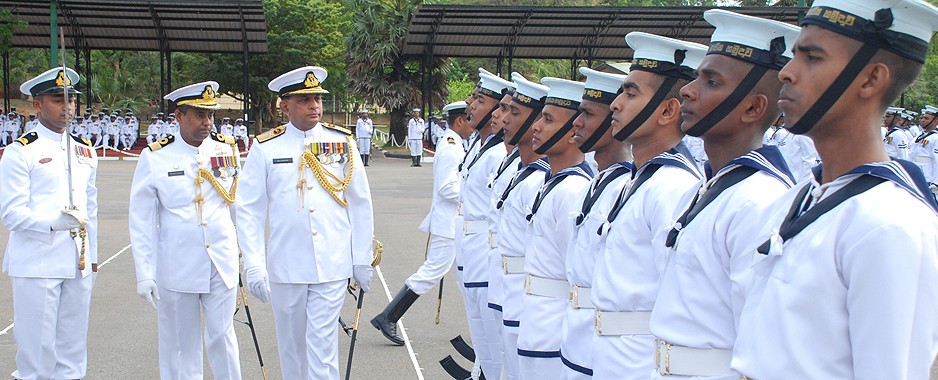 Naval officers commissioned at Naval & Maritime Academy in Trinco