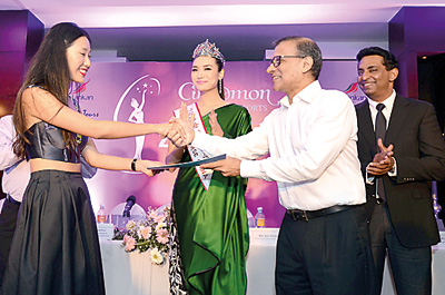 Official declaration made for Miss. Universe China pre-pageant tour