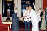 New envoy presents credentials to Indian president