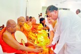 Ceremony to invoke blessings on C.M.B. Bogollagama