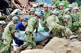 Japan landslide death toll rises to 46