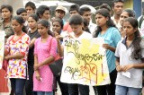 Jobless Kelaniya protests against restive Sabaragamuwa’s closure