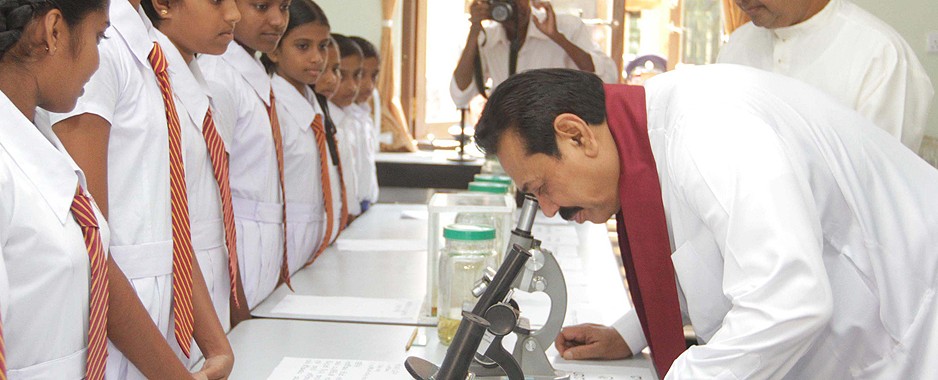 MR hands over new Mahindodaya Tech Lab to Kuliyapitiya Vidyalaya