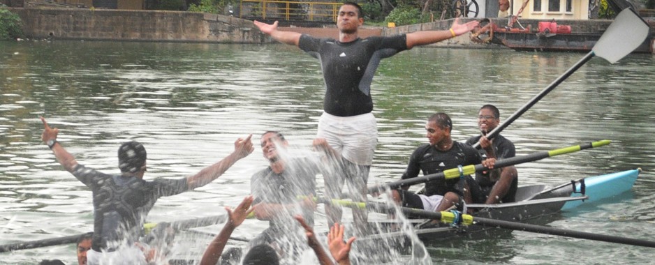 Thomians ‘A’ fours pip Royal to take the dip in the lake