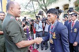 Army Para-Athletic  Medallists felicitated