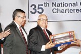 Chari de Silva honoured by CA Sri Lanka