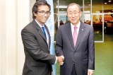 Sri Lankan Youth Delegates meet Ban Ki Moon at UN General Assembly