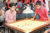 Roshita and Lakmali are women’s carrom champs