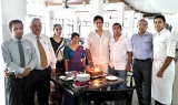 Sanath celebrates birthday in hills