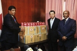 Japan donates over 250 tons tinned fish for North school lunches