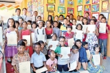 Young artists of British Council Art Club