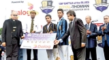 Dialog’s ‘Play for a Cause’ generates Rs. 668,000 at 136th Battle of the Blues