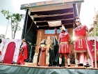 Maiden Passion play in Madampella