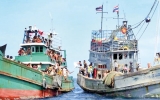 Thailand finds over 100 migrants on island, many more still adrift