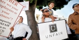 Former tech darling Uber comes under fire, literally