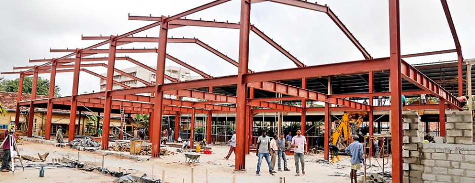 An engineering marvel rising up to house the heart of Negombo Hospital