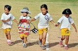 Little kids of Little Angels Montessori