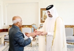 Sri Lankan Ambassador in Qatar presents credentials