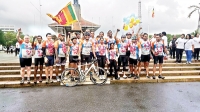 1333km around Sri Lanka to raise awareness for 1333