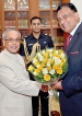 Rohitha Bogollagama calls on India’s President