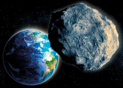 Close encounter with 400-metre-wide asteroid