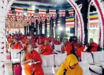 Tripitaka chanting  ceremony by Maha Sangha in Kandy for fifth time