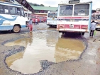 ‘Little England’ bus stand in big mess