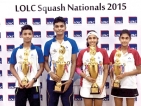 Ravindu and Naduni clinch National Squash titles