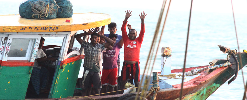 Indian fishermen poach in SL waters, and it is illegal. Period.