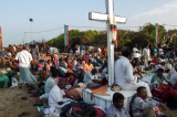 By last night, 7000 Indian and Lankan pilgrims on Kachchativu island