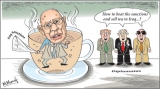 Tea without sympathy for our witty envoy