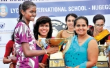 Gateway Colombo protests against Lyceum  International Wattala winning overall title