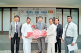 Donation of Taekwondo Equipment to the  Sri Lanka Taekwondo Federation by South Korea